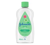 JOHNSON'S Huile pour Bébé Aloe Vera 300ml - Laisse la peau douce et lisse - Idéal pour les peaux délicates