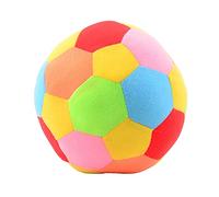 JohnToy - 22034 - Happy World Ball - Hochet Diam. 18 cm, Multicolore.