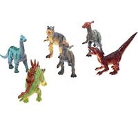Johntoy dinosaures speelset 6-pièces de 12 cm Multicolore G