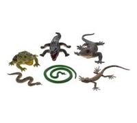 Johntoy Animal World reptiles Playset 6 pcs Multicolore G