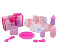 Johntoy - Baby Rose - Trousse De Change Pour Poupée