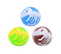 Johntoy balle rebondissante dino lumineuse 8 cm jouet