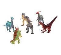 Johntoy dinosaures speelset 6-pièces de 12 cm Multicolore G