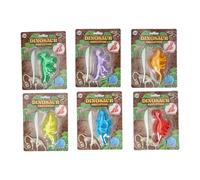 Johntoy Jouet archéologique dinosaure slime squelette 10 cm