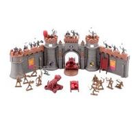 Johntoy Medieval Knights chevaliers château avec 37 pièces Marron G