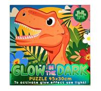 Johntoy Puzzle dinosaure phosphorescent - 50 pièces