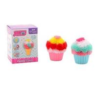 Johntoy Set de bricolage cupcakes et glaces Fuzzyjunior peluche Multicolore G