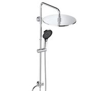 JOHO Ensemble de douche en acier inoxydable sans robinet, pommeau de douche