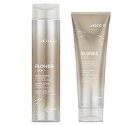 Joico Blonde Life Brightening Coffret cadeau - Shampoing 300 ml + après-shampoing 250 ml
