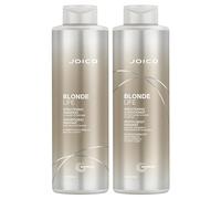 Joico Blonde Life Shampoing ravivant et après-shampoing nourrissant avec pompes pour cheveux blonds/gris/platine 1000 ml