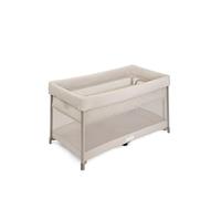 Joie - Amigo 120 - Lit d’appoint et de Voyage - Ouverture Latérale - De la Naissance à 15 kg, Matelas Confortable, Pliage Ultra Rapide et Simple, Sac de Transport Inclus - Coloris Vanilla