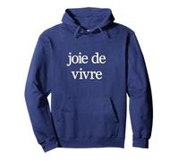 Joie de Vivre Cadeau Français Voyage à Paris Inscription Française Sweat à Capuche