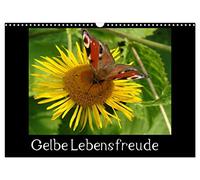 Joie de vivre jaune, Version française (Calendrier mural 2026 DIN A3 portrait), Calendrier CALVENDO mensuel