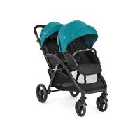 Joie - Evalite™ Duo - Poussette Double Légère - Siège Arrière Inclinable À Plat - Compatible Sièges Auto Et Nacelles - Suspension 4 Roues - Harnais 5 Points SoftTouch - Dès la naissance (Capri)