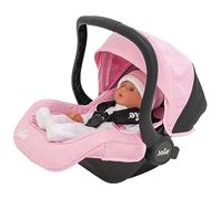 Joie Junior I-GEMM Siège auto pour poupées | Chaise de transport confortable | Siège de voiture de voyage pour poupée avec rangement | Sangle intégrée pour poupées jusqu'à 45 cm | Landaus, poussettes