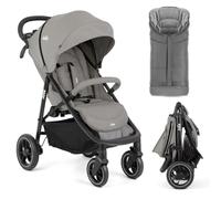 Joie Litetrax - Poussette Canne Confort avec Chanceliere Bebe Poussette Thermique | Suspensions Flex, Pliage à Une Main, Pare-soleil UV 50+, Roues Anti-crevaison - Pebble