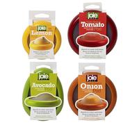 Joie Lot de 4 capsules extensibles en silicone pour avocat, tomate, oignon et citron, taille unique