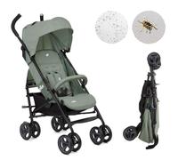Joie Nitro LX Poussette Canne Légère et Compacte, Poussette Voyage Pliable 7,7 kg, Dossier Inclinable Position Allongée, Suspension Intégrale, Inclus Habillage Pluie et Moustiquaire, Vert Laurier