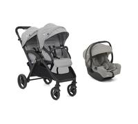 JOIE - Poussette Duo Double Evalite Duo + Siège auto i-Gemm 3 Pebble