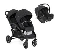 JOIE - Poussette Duo Evalite Double I-snug 2 Shale Joie