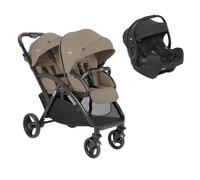 JOIE - Poussette Duo Evalite Double + Siège auto i-Gemm 3 Cashew