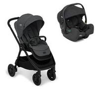JOIE - Poussette DUO Finiti Ebony + Siège-auto gr0+ I-Gemm 3 Shale Gris