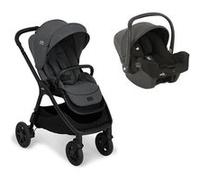 JOIE - Poussette DUO Finiti Ebony + Siège-auto Gr0+ I-Snug 2 Shale Gris