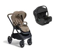 JOIE - Poussette Duo Finiti + Siège auto i-Gemm 3 Sandstone