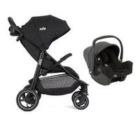 JOIE - Poussette duo litetrax + Siège-auto I-Snug 2 - Shale Noir