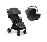 JOIE - Poussette Duo Parcel Lx Ebony Siege-auto Gr0 I-snug 2 Shale Joie