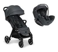 JOIE - Poussette Duo Parcel Lx + Siège auto i-Level Pro Ebony Ebony G