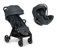 JOIE - Poussette Duo Parcel LX + Siège-Auto I-Level Pro Ebony - JOIE Gris