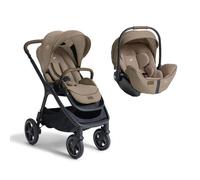 JOIE - Poussette Duo Signature Finiti + Siège auto i-Level Pro Sandstone