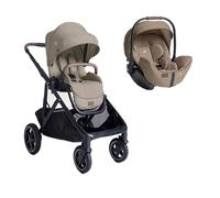 JOIE - Poussette Duo Signature Versiti + Siège auto i-Level Pro Signature Sandstone