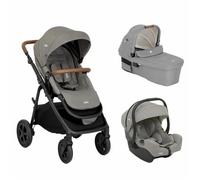 JOIE - Poussette trio Alore + siège-auto I-Gemm 3 + nacelle Ramble XL Pebble