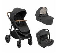JOIE - Poussette trio Alore + siège-auto I-Gemm 3 + nacelle Ramble XL Shale