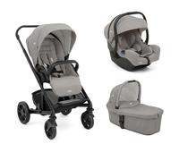 JOIE - Poussette Trio Chrome + Siège auto i-Gemm 3 + Nacelle Chrome Pebble