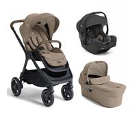 JOIE - Poussette Trio Finiti + Siège auto i-Gemm 3 + Nacelle Ramble XL V2 Sandstone