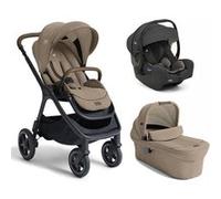 JOIE - Poussette Trio Finiti + Siège auto i-Gemm 3 + Nacelle Ramble XL Sandstone
