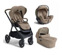 JOIE - Poussette Trio Finiti + Siège auto i-Level Pro + Nacelle Ramble XL V2 Sandstone