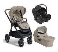JOIE - Poussette Trio Finiti + Siège auto i-Snug 2+ Nacelle Ramble XL Sandstone