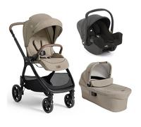 JOIE - Poussette Trio Valora + Siège auto i-Snug 2 + Nacelle Ramble XL Sandstone