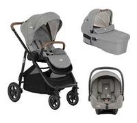 JOIE - Poussette trio Versatrax + I-Snug 2 + Nacelle Ramble XL Pebble Gris G