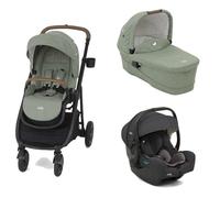 JOIE - Poussette Trio Versatrax + Siège auto i-Gemm 3 + Nacelle Ramble XL Laurel