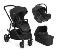 JOIE - Poussette Trio Versatrax + Siège auto i-Snug 2 + Nacelle Ramble XL Raven