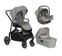 JOIE - Poussette Trio Versatrax + Siège auto i-Snug 2 + Nacelle Ramble XL Versatrax V2 Pebble