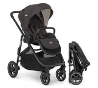 Joie Versatrax Poussette Bébé Réversible jusqu'à 22 kg - Shale | Dès la naissance, position allongée, pliage une main, inclus habillage pluie, adaptateurs et pack accessoires XXL