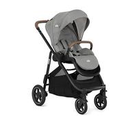Joie Poussette Versatrax – Tout-terrain, Siège réversible, Pliage compact, Harnais 5 points – Pebble