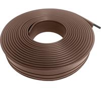 JOIEYOU Bordure de pelouse Bordure de pelouse plastique 10m Bordure de jardin bandes Design Bordure de pelouse avec 30 clous au sol Rouleaux de bordure de pelouse, Barre de coupe flexible Palissade de