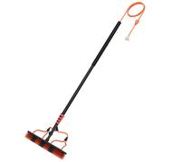 JOIEYOU Brosse de lavage télescopique 6 m avec manche télescopique et tête de brosse 55 cm Brosse de nettoyage Kit de nettoyage pour fenêtres Toit de terrasse Installation photovoltaïque Véranda